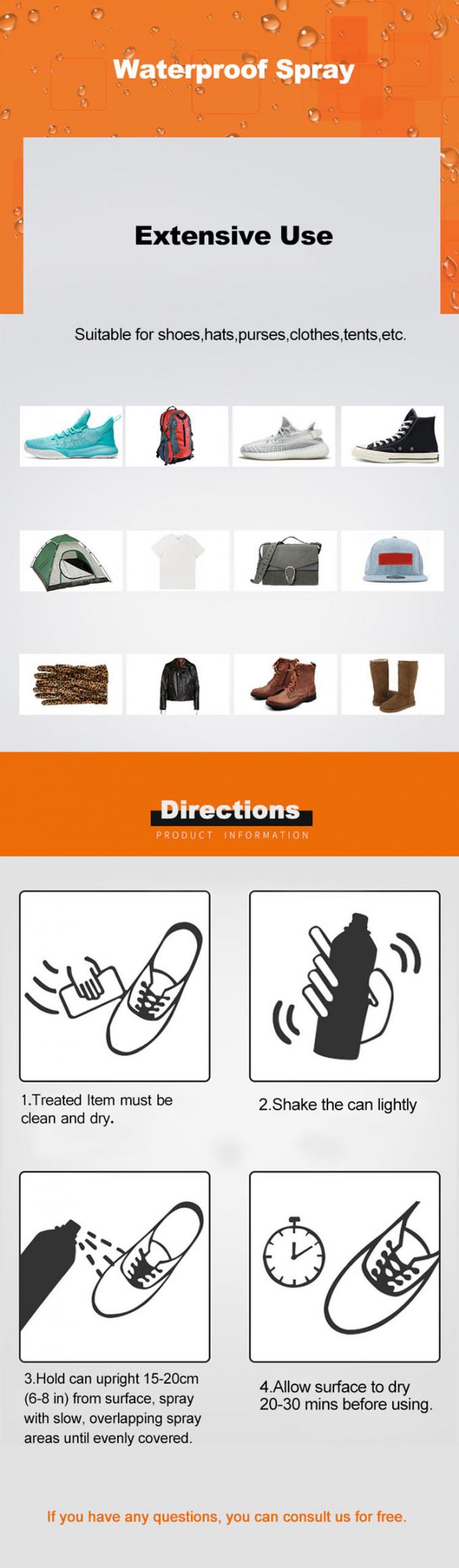 Xịt chống thấm Aeropak vải lỏng 200ML ISO9001 REACH 3