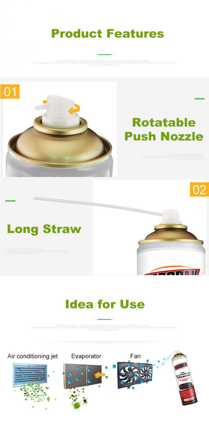 Xịt vệ sinh điều h&ograve;a &ocirc; t&ocirc; TUV Certifacates 500ml 3