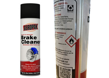 Non - Chlorinated Car Brake Cleaner Spray Strong Penetration For Metal Powder Removal