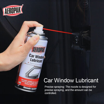Aeropak 200ml Aerosol High Performance Door Window Lubricant Spray Prevent Noise Multipurpose Car Lubricant Oil Tinplate Can 3