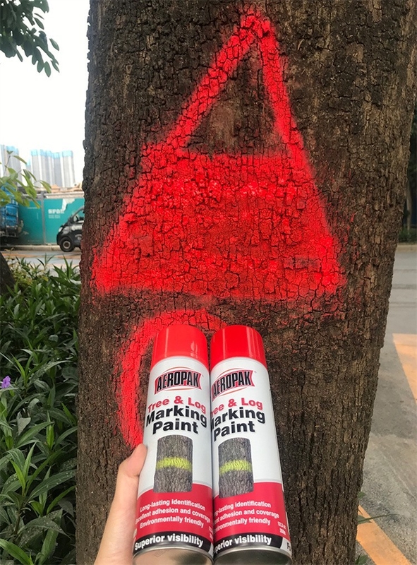 500ml Liquid Coating Line Marking Spray Paint For Forestry Tree Log
