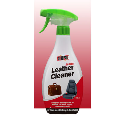 Aeropak 500ml Công thức dịu nhẹ Làm sạch sâu và phục hồi Xịt làm sạch da chính hãng dành cho ghế da ô tô và chăm sóc gia đình