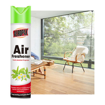 Aeropak 330ml Aerosol Jasmin Scent Use hiệu quả loại bỏ mùi Long lasting Eco-friendly Pet-safe Child-safe Air Freshener