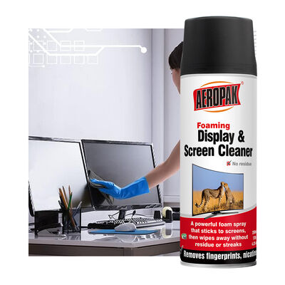 Aeropak 200ml Aerosol thân thiện với môi trường Không có cồn Không có dải chống tĩnh Không khô nhanh Màn hình màu tùy chỉnh đa mục đích