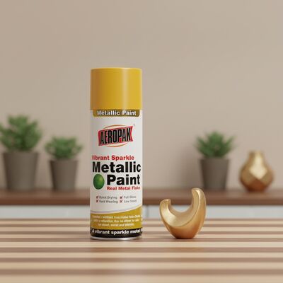 Chất Lượng Cao 400 Ml Nhanh Khô Lớp Phủ Chất Lỏng Acrylic Có Độ Bóng Cao Bán Buôn Màu Tùy Chỉnh Kim Loại Xịt Sơn Aeropak Ô Tô